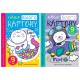 Набір картону білого одностороннього, 208x295 мм, 9 аркушів, у папці, 2 шт. в упаковці