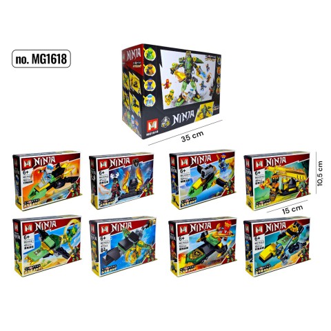 Конструктор Ninja від 42 деталей (в асортименті)