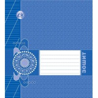 Зошити учнівські 12 аркушів коса лінія з додатковою лінією Тетрада ДАТА, 25 шт. в упаковці