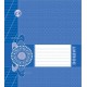 Зошити учнівські 12 аркушів коса лінія з додатковою лінією Тетрада ДАТА, 25 шт. в упаковці