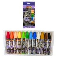 Пастель масляна KIDIS Anime, 12 кольорів