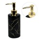 Дозатор для рідкого мила Black marble R89573 350 мл