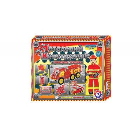Конструктор ТехноК Металевий Пожежна техніка, 2056