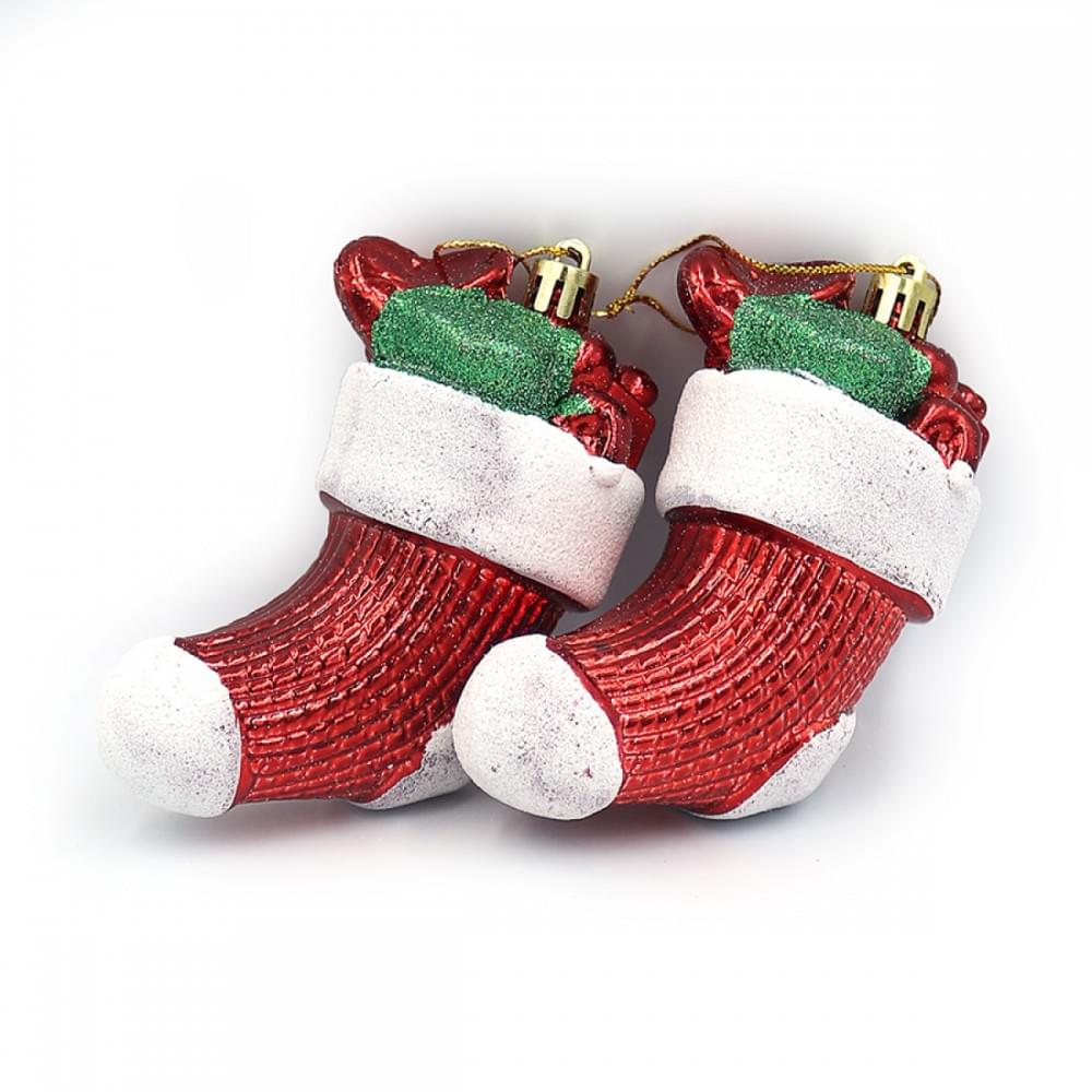 Ялинкова прикраса "Носки" 2шт., ОРР/етик.