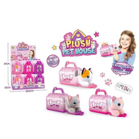 М’яка іграшка Котеня в клітці, DR5118 (В асортименті)