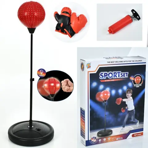 Боксерський набір, груша 20-25 см, табло