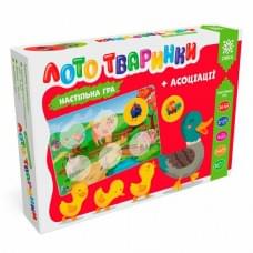 Гра Лото тваринки+асоціації(219)