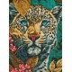 Набір з алмазною мозаїкою Небезпечний звір Ideyka AMO8135, 30x40 см