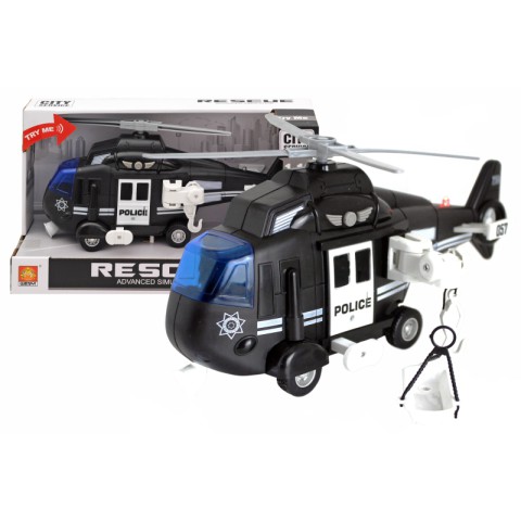 Вертоліт Поліція, WY750C, з музичними та світловими ефектами