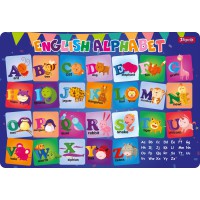 Підкладка для столу 1 Вересня Алфавіт англійський, 2 шт. в упаковці