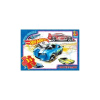 Пазли G-Toys Hot Wheels, 35 елементів, FW769