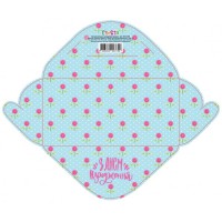 Конверт для грошей простий КВ23-88 (українською), 10 шт. в упаковці