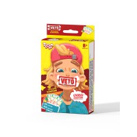 Настільна розважальна гра Veto, міні (українською), Danko Toys