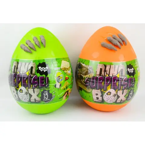 Набір креативної творчості Dino Surprise Box, DSB-01-01, 15 предметів