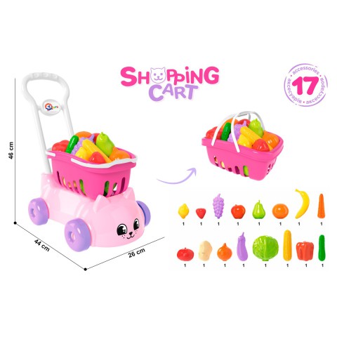 Візочок для супермаркету 1 ТехноК, 7563