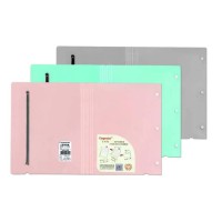 Папка із файлами 2в1, А4, 20 файлів, А5, 10 файлів, на гумці