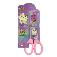 Ножиці дитячі Kidis Cats Are The Best, 13.5 см, у футлярі