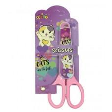 Ножиці дитячі Kidis Cats are the best 13,5см у футлярі, на планшеті