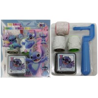 Набір штампиків Стіч, 3 шт., ролик, штемпельна подушка, 3301-ST