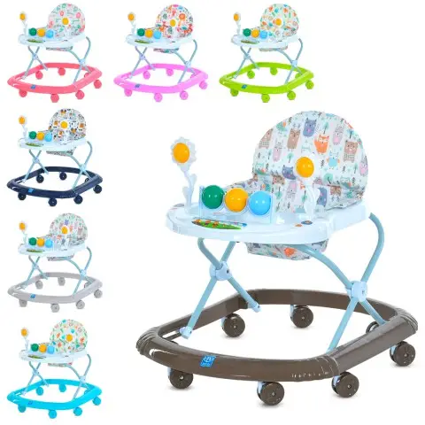 Ходунки, музика, колеса 8 шт.