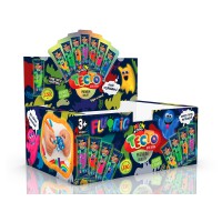 Набір творчості Тісто для ліпки Fluoric, 10 кольорів, укр/рос, Danko Toys