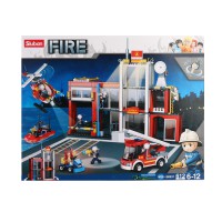 Конструктор SLUBAN Пожежа, M38-B0631, 612 деталей, фігурки