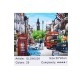 Алмазна мозаїка за номерами Вулиці Лондона 60228, 30x40 см