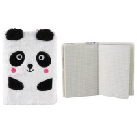 Блокнот пухнастий Panda, А5, 80 аркушів, 70 г/м² (В асортименті)