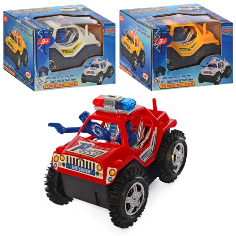 Машина, 11 см, Поліція, перевертиш, на батарейках (В асортименті)