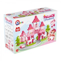 Конструктор дитячий для дівчат "Казковий замок", 180 елементів, ТехноК, 0044