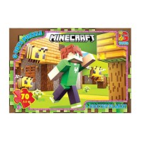 Пазли G-Toys Minecraft, 70 елементів, MC800