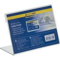 Іменна табличка, одностороння, прозора, 2 шт.