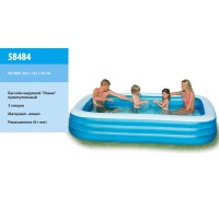 Басейн, 305x183x56 см, 1020 л, вага 7.3 кг, від 6 років, 58484