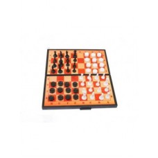 Шахи 2 в 1 (шашки+шахи) максимус 5197