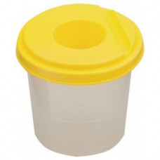 Склянка-непроливайка, жовтий 6шт в упаковці