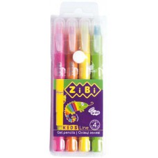 Набір олівців гелевих, 4 кольори neon
