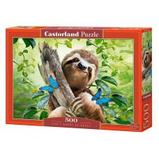 Пазли castorland "щасливий лінивець" 500 ел.(b-53223)