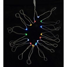 Електрогірлянда yes! Fun led-нитка, 15 ламп, багатобарвна, 1, 60 м. 1 реж. Миготіння, срібняк