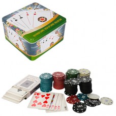 Настільна гра покер 15, 5-15, 5-8, 5см d7