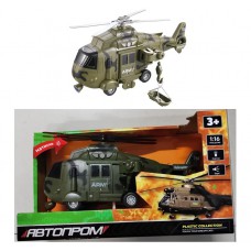 Вертоліт військова техніка" світлові ефекти, звукові ефекти, коробка 32*18, 5*11, 5см ap9907a