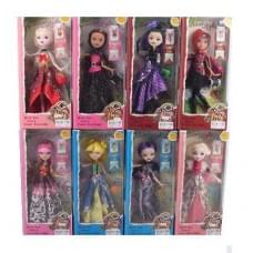 Лялька 8 видів, героїня, гребінець, сумочка, в кор. /96/