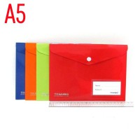 Папка-конверт з кнопкою Standart 25S A5, 17x22 см, 12 шт. в упаковці (В асортименті)