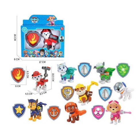 Герої Цуценята рятувальники, значок (В асортименті)