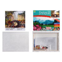 Набір для розпису по номерах Міст у парку, TK Group, 30x40 см, 31113