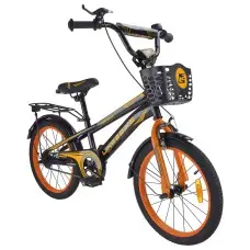 Велосипед дитячий 18" Like2bike Dark Rider чорно-помаранчевий 241806