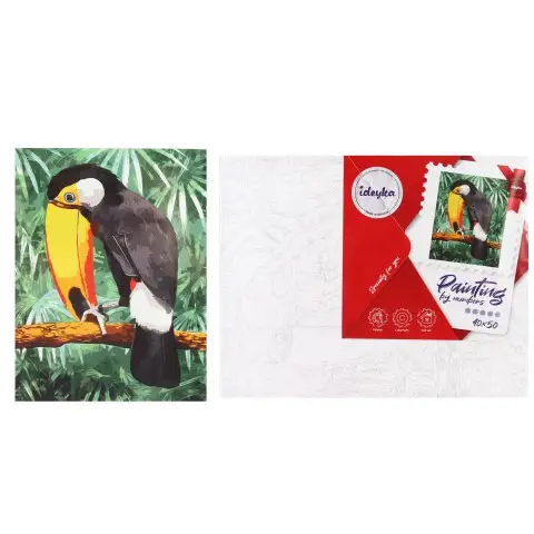 Набір для розпису по номерах Фантазії природи, 40x50 см, КНО4474