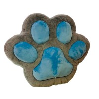 М’яка іграшка Подушка Лапка, середня, сіро-блакитна, 45 см