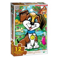 Гра-пазл Енергія+ Песик, 12 елементів