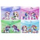 Папка-кнопка А4+, 18 мкм, Єдиноріг, 23.5x33 см, 4 шт. в упаковці (В асортименті)