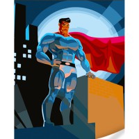 Набір для розпису по номерах Відвага!, Strateg, 30x40 см, SS6688